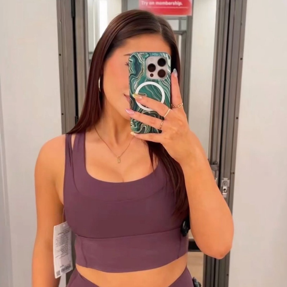 Lululemon Athletica Plum Sports Bra | Size Medium